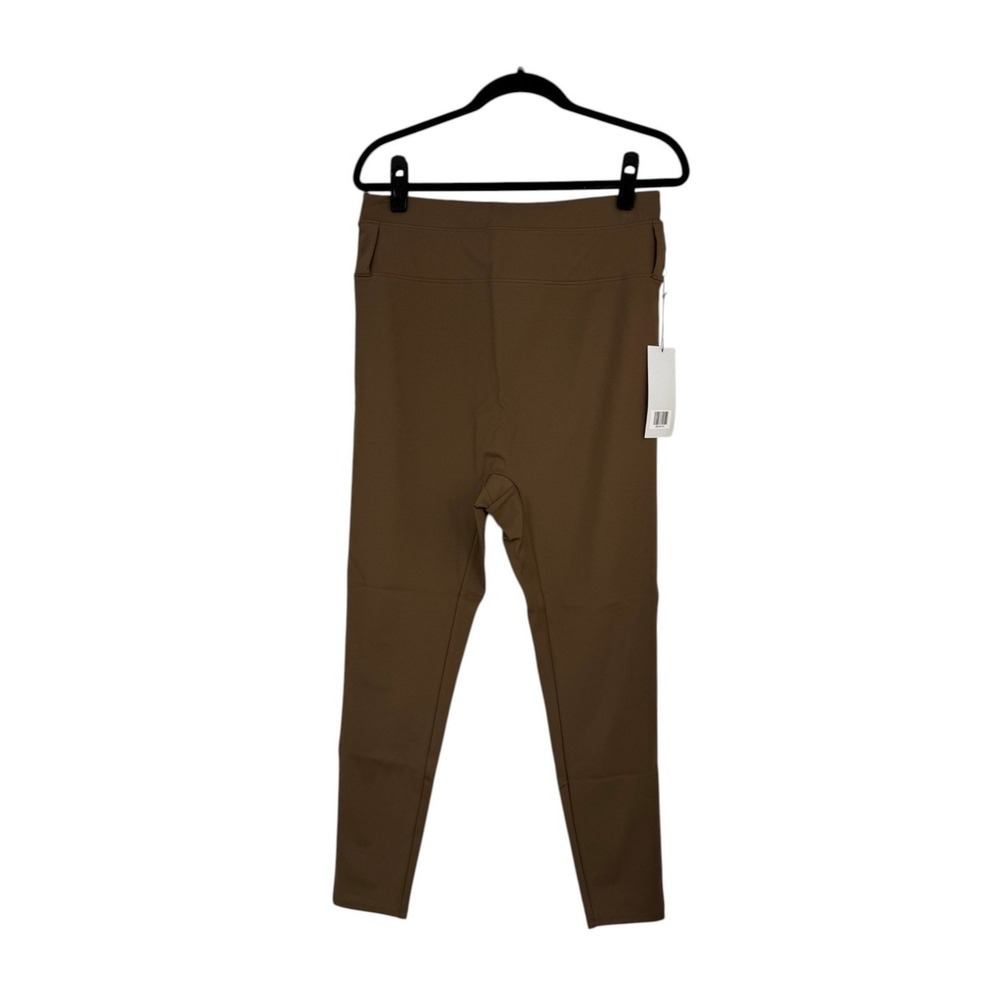 Girlfriend Collective Compressive High Rise Belt Loop Legging Brown XXL NWT